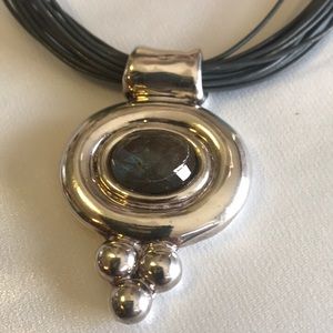 Silver necklace, 925 Israel